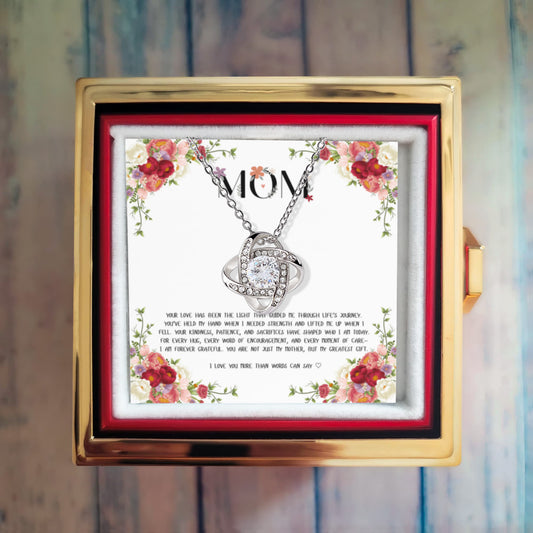 Bellisse Pendant + Rotating Rose Keepsake Box - Guiding Light