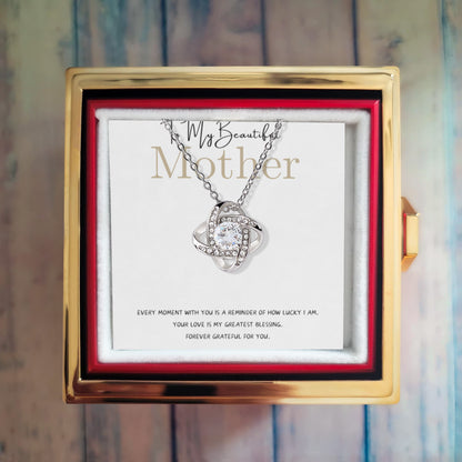 Bellisse Pendant + Rotating Rose Keepsake Box - Endless Grace