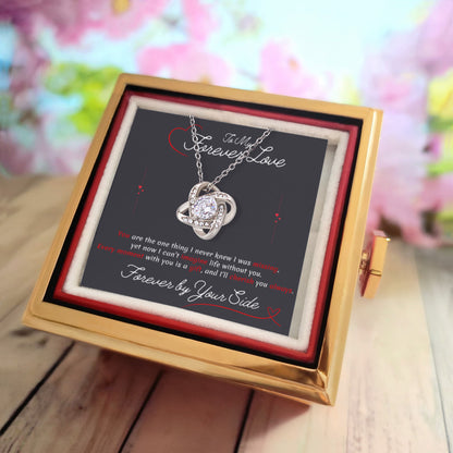 Bellisse Pendant + Rotating Rose Keepsake Box - Endless Devotion